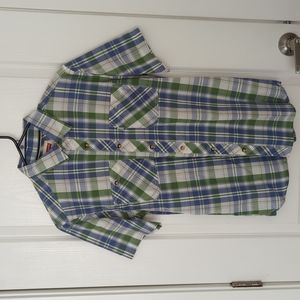 Levi's Plaid Short Sleeve Button Down